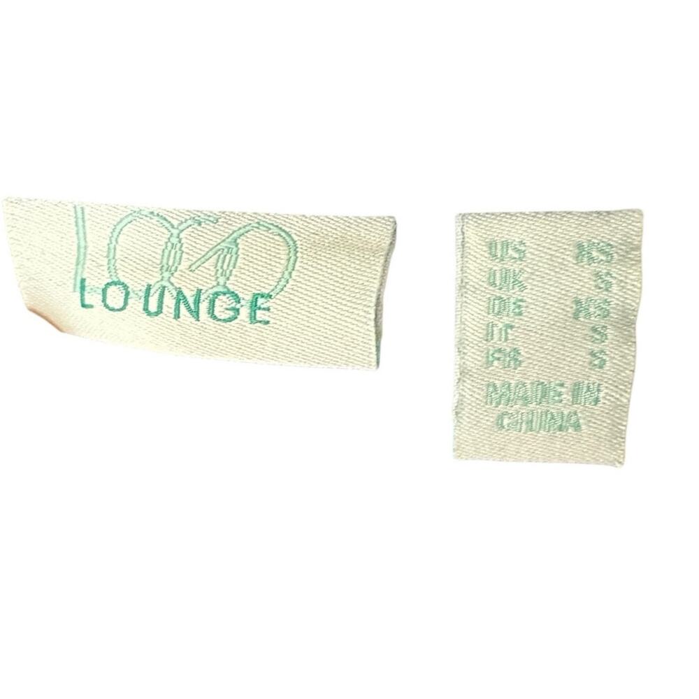 LOGO Lori Goldstein Layered Hem Cardigan XS Black Gray Chiffon Trim - Picture 3 of 3